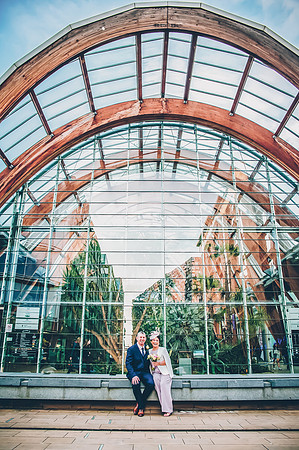 sheffield winter gardens wedding photography