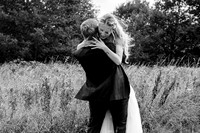 blackandwhite-wedding-photography-in-gardens-of-aston-hall-hotel-in-sheffield