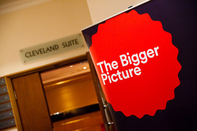 Commercial photograph from Virgin Media conference