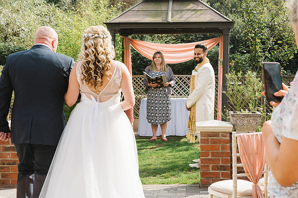 first look wedding photography at heathland grove wedding near derby