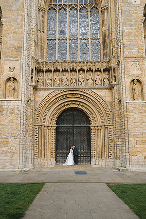wedding cermony photography of first look during derby wedding ceremony