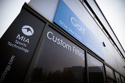 Commercial Photograph of iGolfStudio in Sheffield