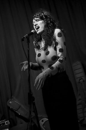 Singer Red Rae performing at West Street Live in Sheffield