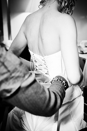 black and white wedding dress by reportage wedding photographer