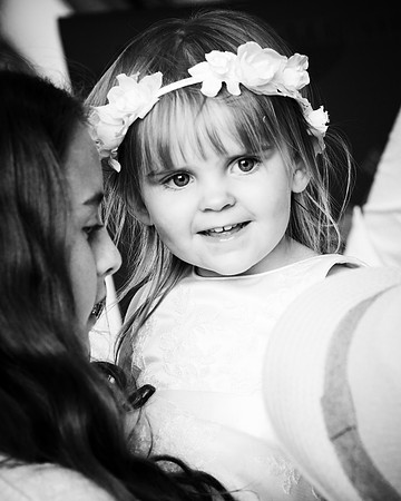 pretty bridesmaid at Manchester wedding