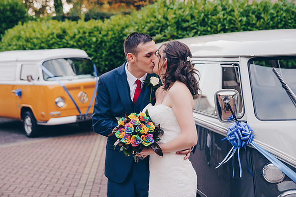 vw camper rotherham wedding photography