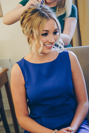 Tankersley Manor wedding photography bridesmaid hair