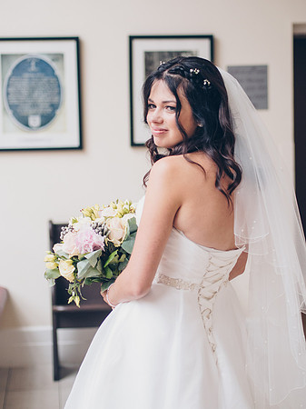Sheffield Leopold Hotel wedding photography bride glance