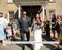 Great praise for wedding photographer by bride of mansfield registry office wedding