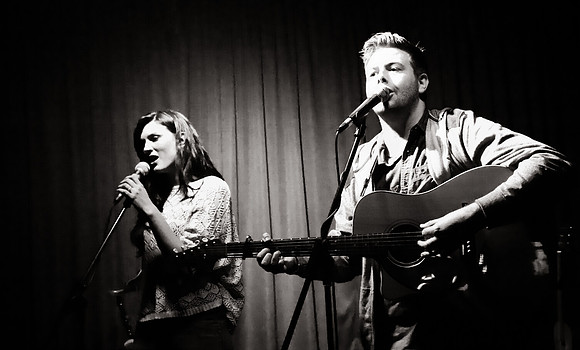 Becci Scales and David Walker perform at West Street Live in Sheffield