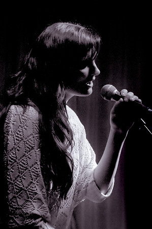 Becci Scales performs at West Street Live in Sheffield
