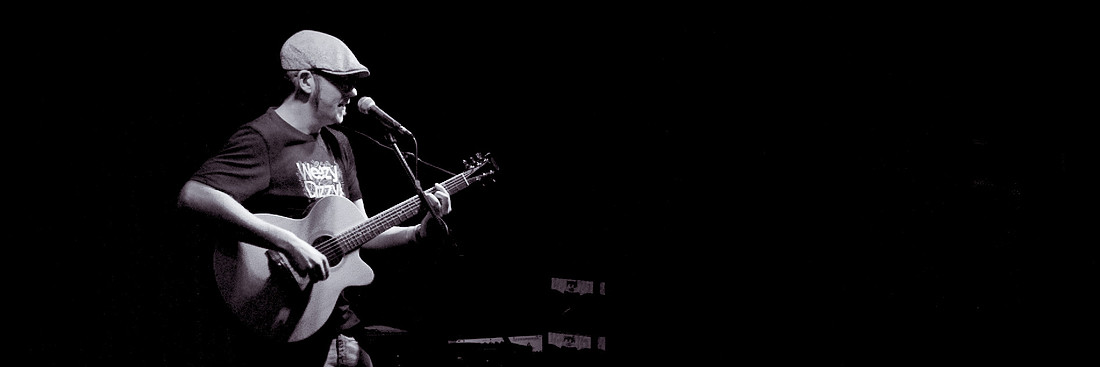 Singer David Murphy aka ‘Papa Smurf’ performing at West Street Live in Sheffield