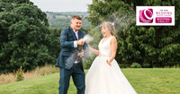 Wedding-Photography-champagne-spray-bagden-hall-huddersfield-yorkshire